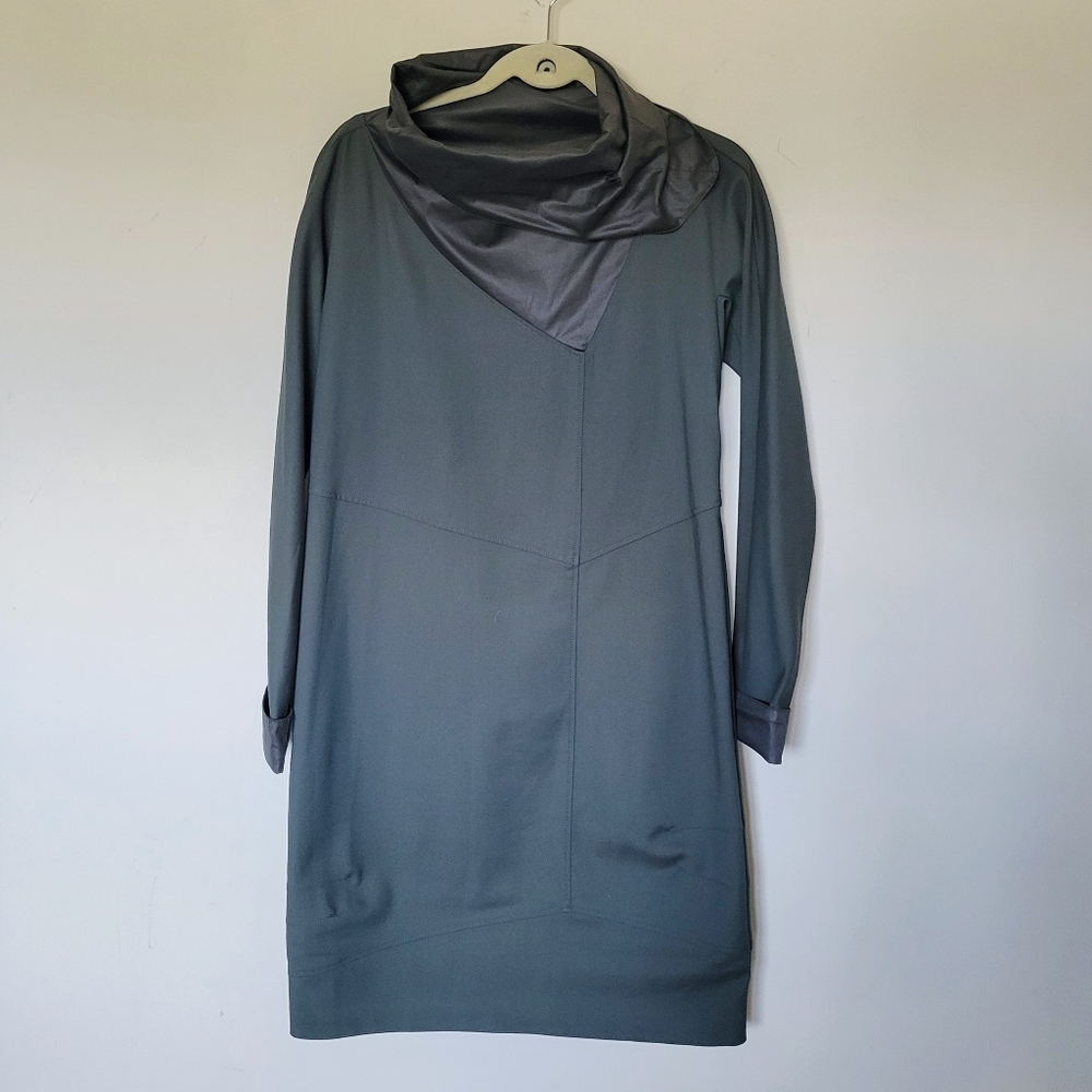 Oblique Origami Lagenlook Artsy Shift Dress